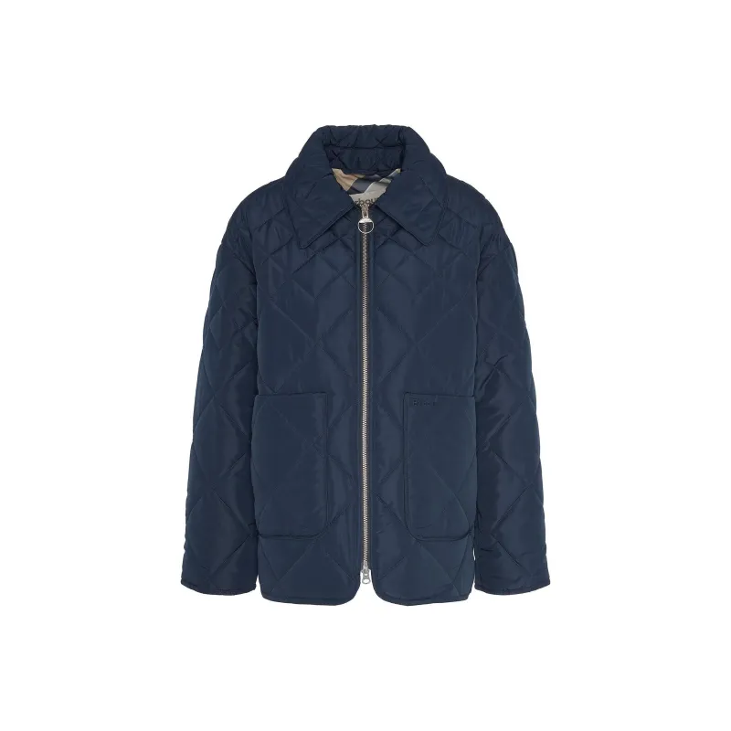 BARBOUR FW24 Puffer Jacket Women's Blue-0