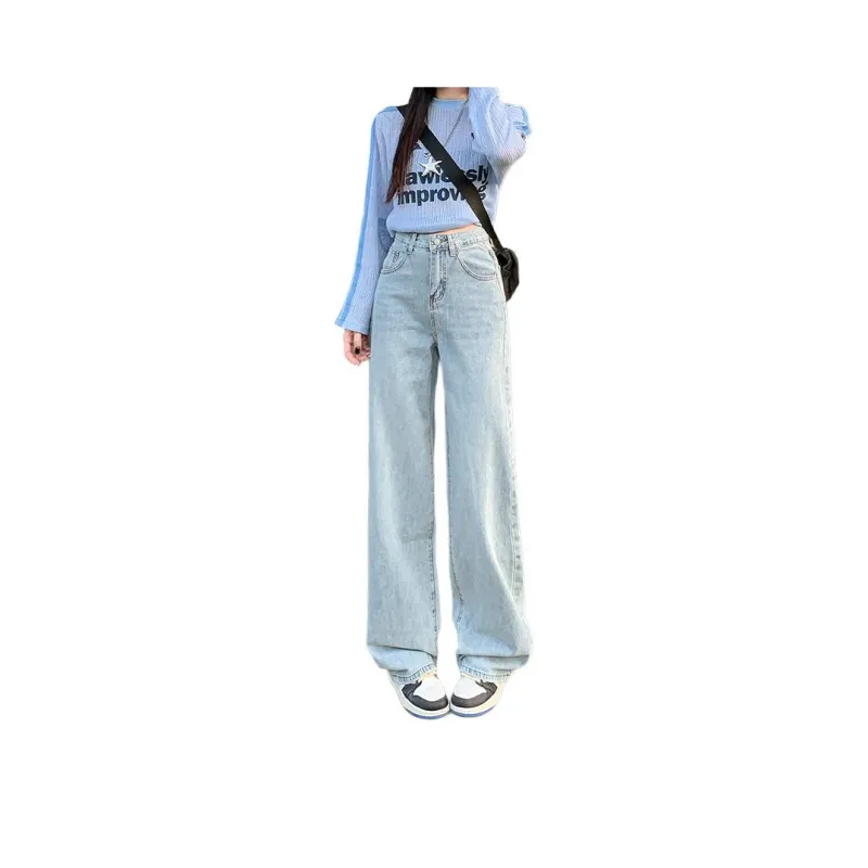 Wen Shan Jeans Women's Light Blue-0