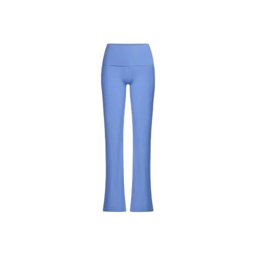 SKIMS SS25 SOFT LOUNGE FOLDOVER PANT Casual Pants Women's CIELO/Natural Blue