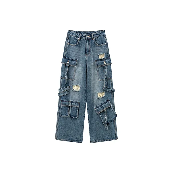 CHUU Jeans Women's Medium Denim Blue-0