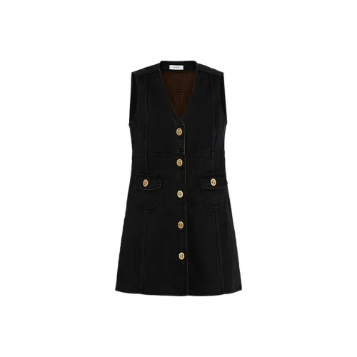 COACH FW22 Sleeveless Dress Women's Blue