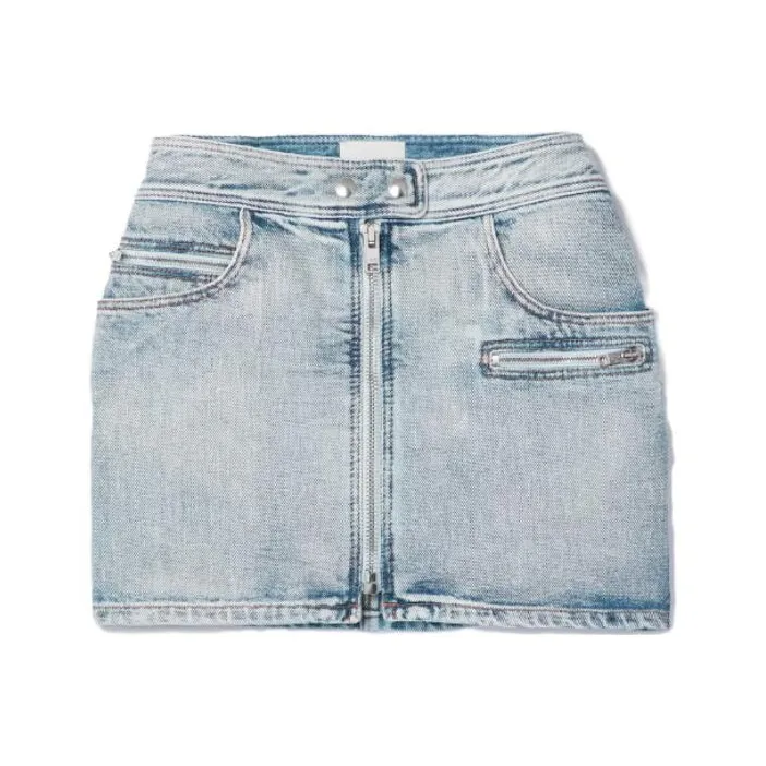 ISABEL MARANT Denim Long Skirts Women's Blue-0