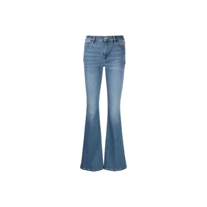 FRAME Le High Flared Jeans-0