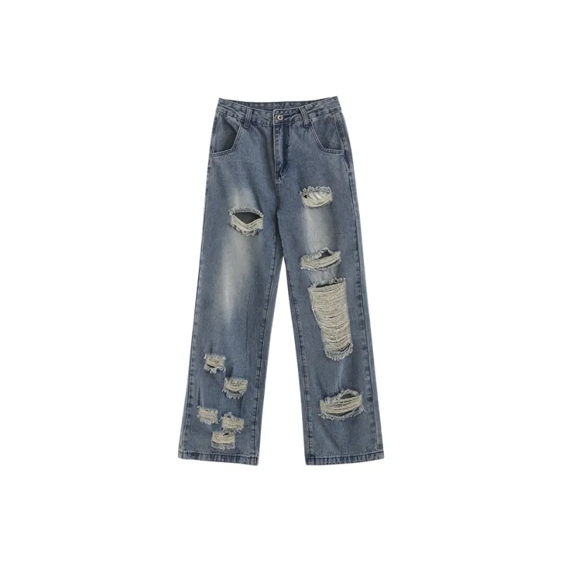 ASWZ Straight Jeans Women's Blue-0