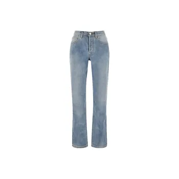 Vetements Jeans Women's Light Blue