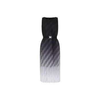 ARMANI EXCHANGE SS22 Sleeveless Dress Women's Black