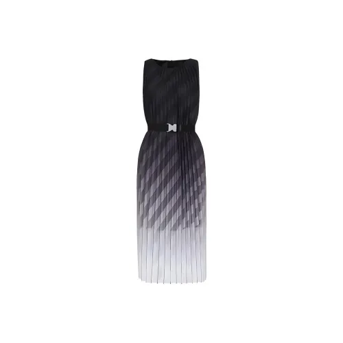 ARMANI EXCHANGE SS22 Sleeveless Dress Women's Black