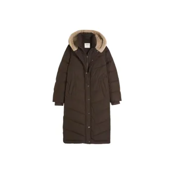 Hollister Puffer Jacket Women's Brown