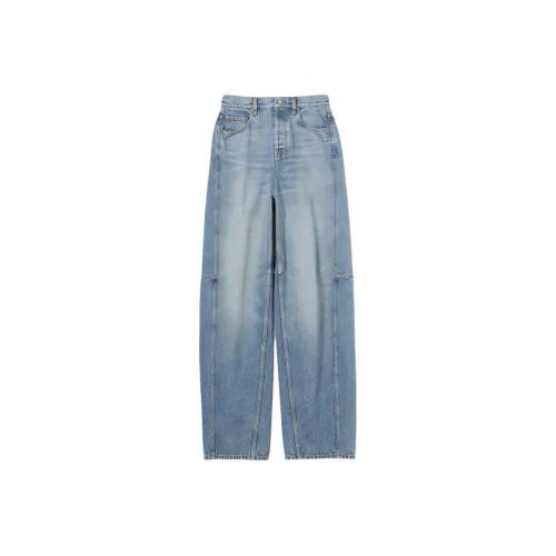 GUCCI SS25 Jeans Women's Light Blue