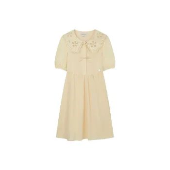 Teenie Weenie Short Sleeved Dresses Women's Light Khaki