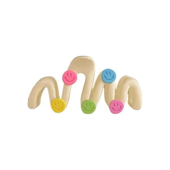 Water Jade Acrylic Hair Clips Women's