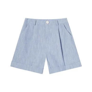 I'M ONE Casual Shorts Women's Light Blue