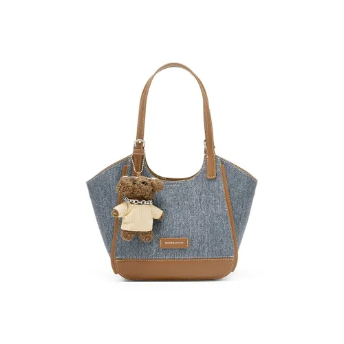 JOSINY Synthetic Leather One Shoulder Handbag Women's Dark Blue
