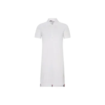 THOM BROWNE Rwb Striped Polo Dress