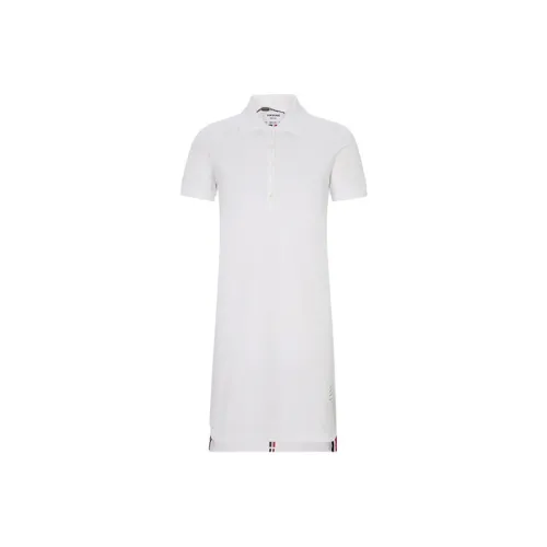 THOM BROWNE Rwb Striped Polo Dress