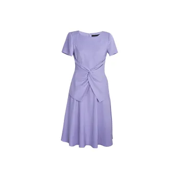 ROEYSHOUSE Short Sleeved Dresses Women's Light Purple