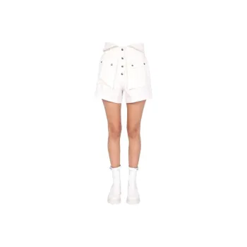 PHILOSOPHY DI LORENZO SERAFINI High Waist Folded Shorts