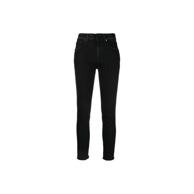 Dondup High-waisted Cropped Skinny Jeans-0