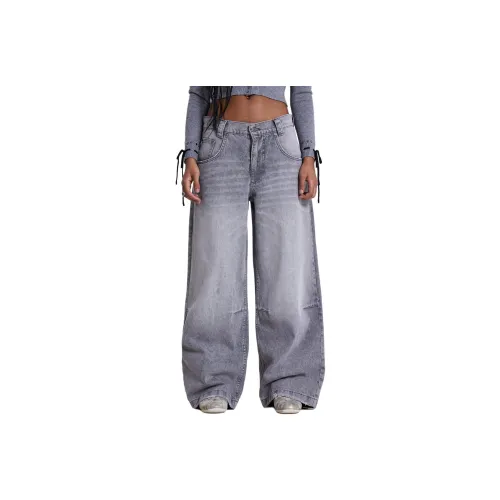 Jaded London Jeans Women's Gray