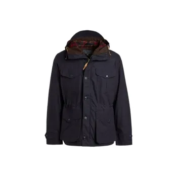 MANIFATTURA CECCARELLI SS25 Rain Weekender Coat Jackets & Coats Men's Marine Blue