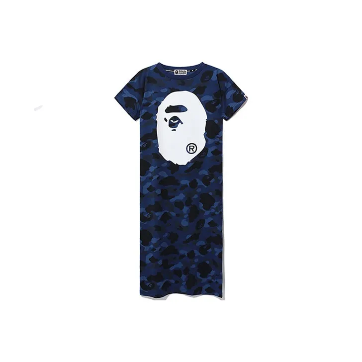 A BATHING APE Head Series Short Sleeved Dresses Women's-0