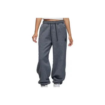 Jordan Winterized Pants Knitted Sports Pants Women's Gray