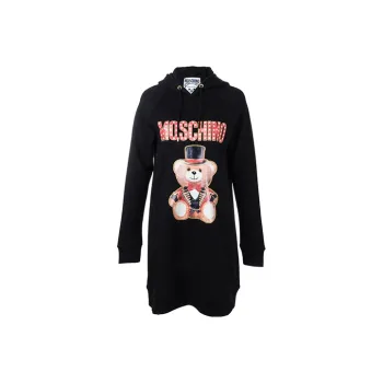 MOSCHINO Long Sleeved Dresses Women's Black