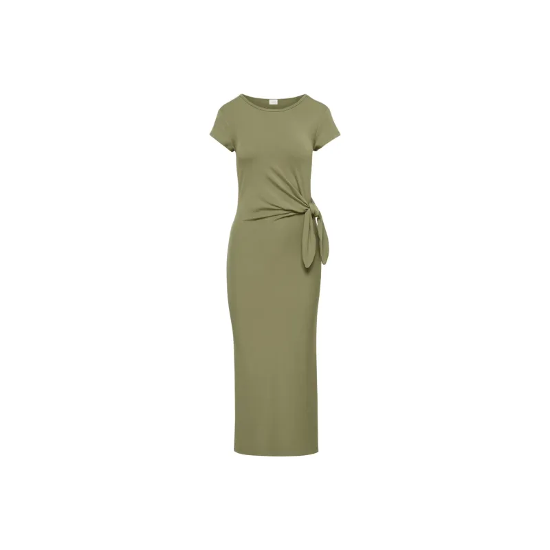 ARITZIA Wilfred Fortune Maxi Dress Short-Sleeved Dresses Women's Bosana Green-0
