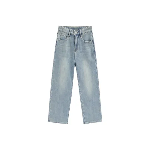Love To Serve Jeans Women's Denim Light Blue