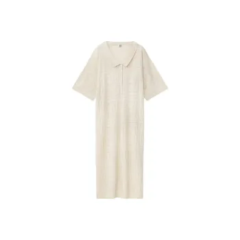 TOTEME Long-Sleeved Dresses Women's Cream White
