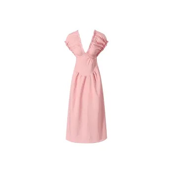Incolore Short Sleeved Dresses Women's Pink