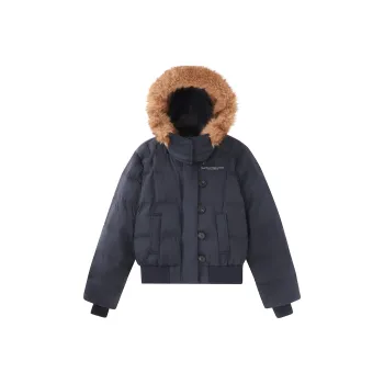 BEUF Puffer Jacket Women's Navy Blue