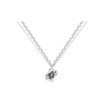 KING OF BLING Alloy, Oil Drip Necklaces Women's