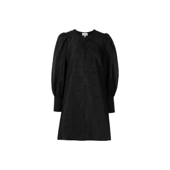 GANNI Jacquard Organza Mini dress