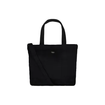Carhartt WIP Cotton Tote Bag, Shopping Bag, Portable Crossbody, One Shoulder Handbag Unisex Black