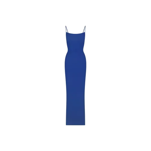 Skims Slip Dresses Women's Cobalt Blue/COBALT