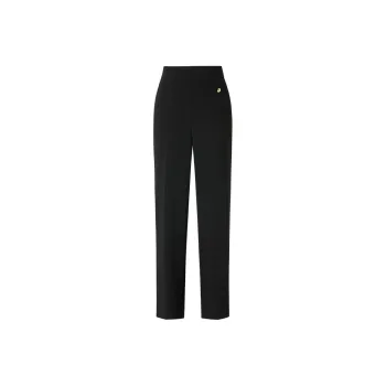 JZ. ANNAKRO Casual Pants Women's Plain Black