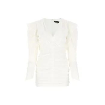 ISABEL MARANT Long-Sleeved Dresses Women's White