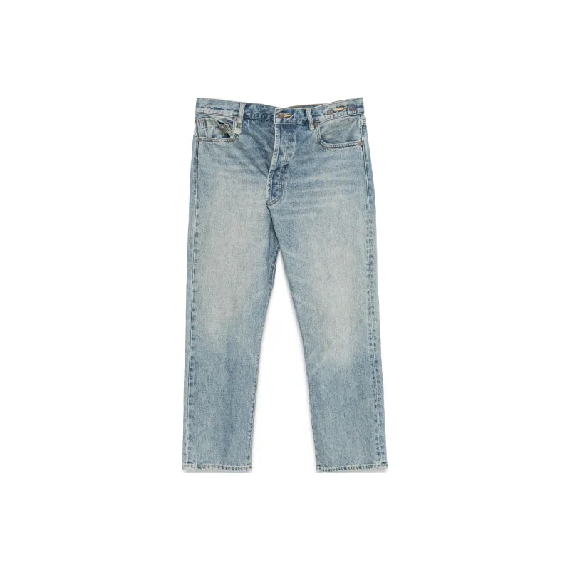 R13 Crossover Cropped Jeans-0