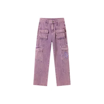 ANDREA MARTIN Cargo Pants Women's Purple