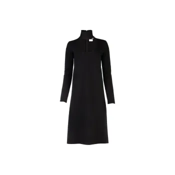 Bottega Veneta Long Sleeved Dresses Women's Black