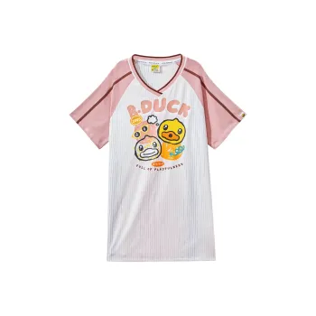 B.Duck Short Sleeved Dresses Women's Light Pink