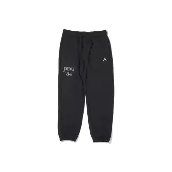 Jordan Brooklyn Knitted Sports Pants Women's Black