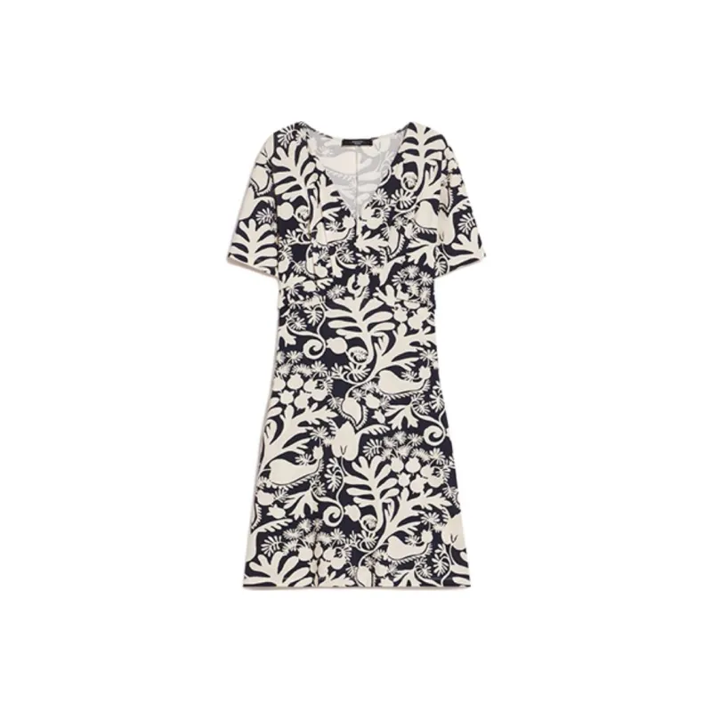 WEEKEND MaxMara Lucas Leaf print Dress-0