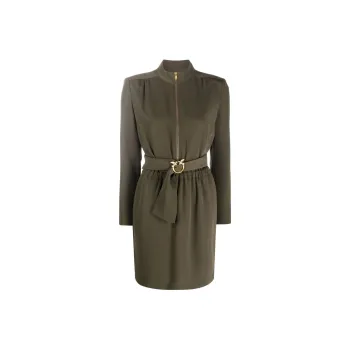 PINKO Long-Sleeved Dresses Women's Green