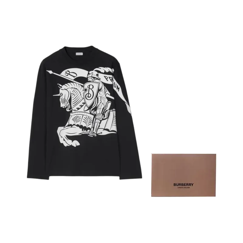 Burberry EKD print Cotton Sweatshirt-7