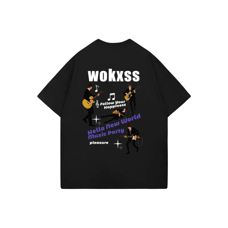 WOKXSS T Shirts Unisex-4