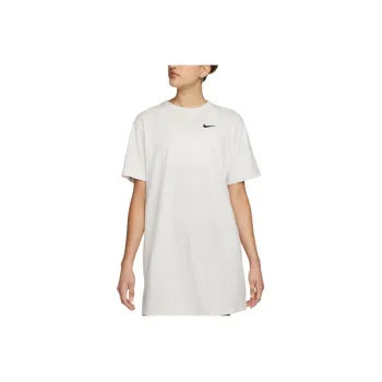 Nike Short Sleeved Dresses Women's Phantom Gray White