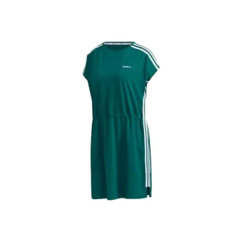 Adidas Neo Short-Sleeved Dresses Women's Forest Green