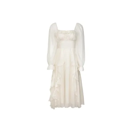 COSYISM Long Sleeved Dresses Women's